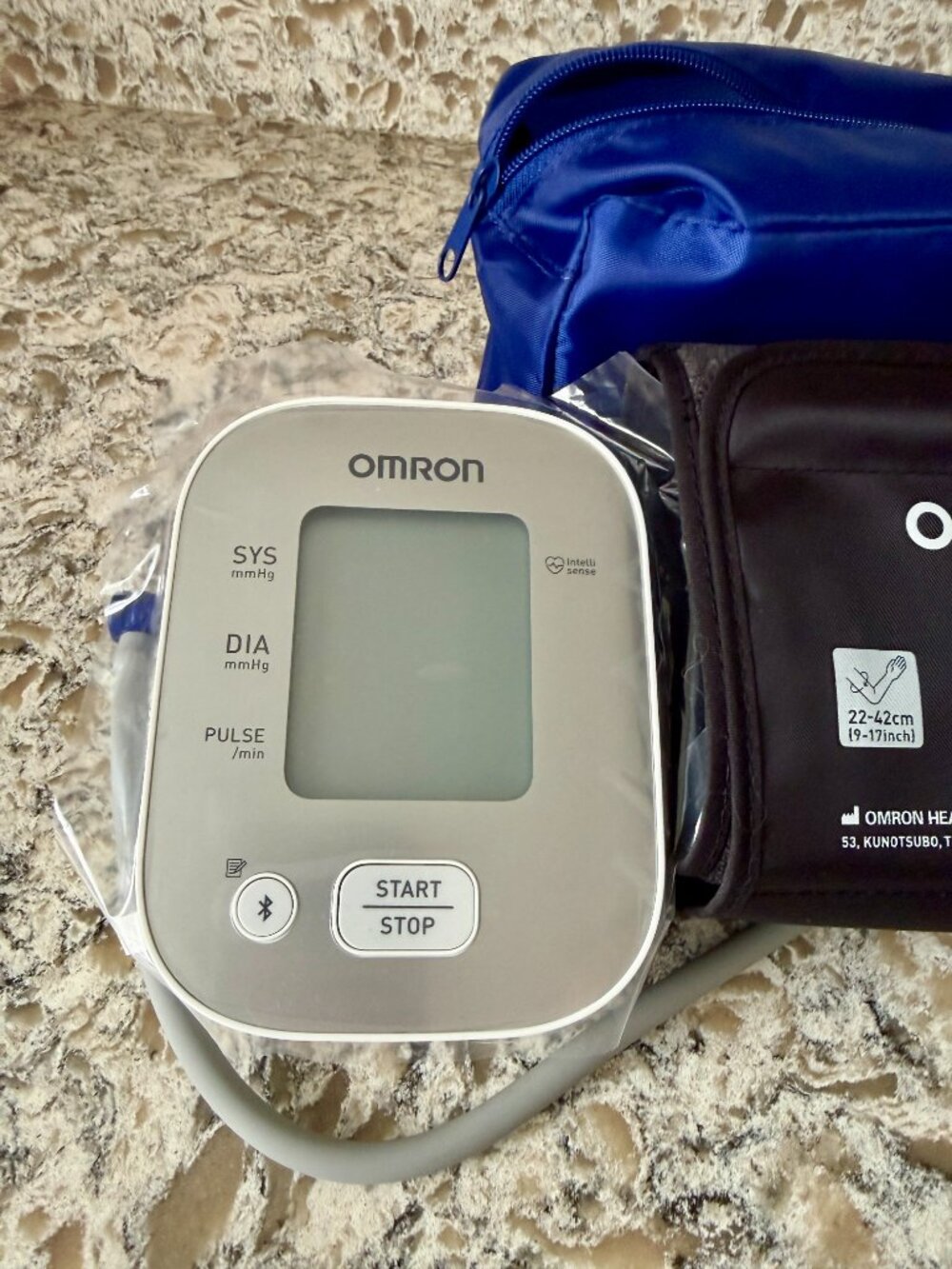 Bronze Blood Pressure Monitor, with Arm Cuff